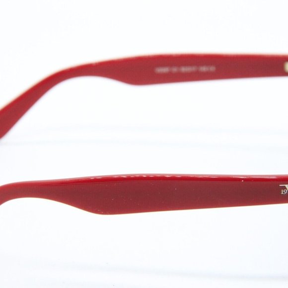 VERSACE 1969 V2097 C1 BLACK RED AUTHENTIC SUNGLASSES - Picture 2 of 3